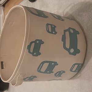 12' round dwell studio kids cotton/canvas basket